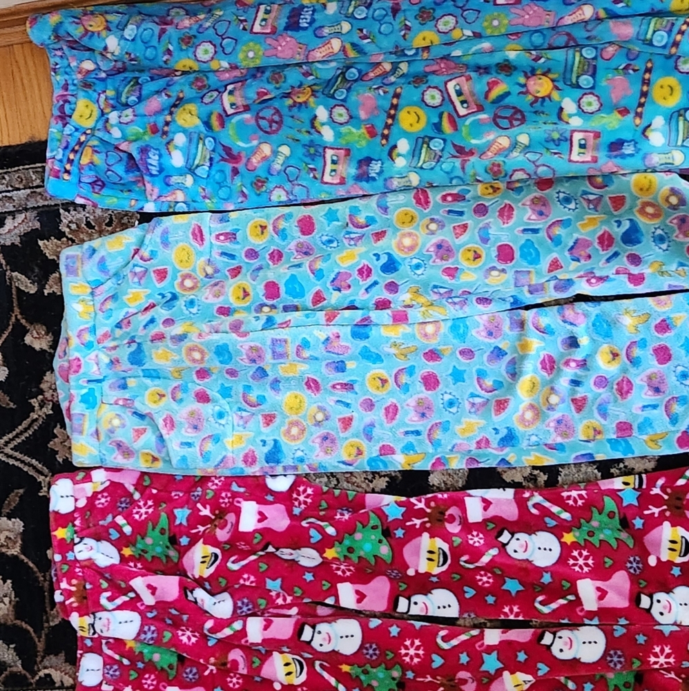 Candy Pink PJ Bottoms Size 10-12